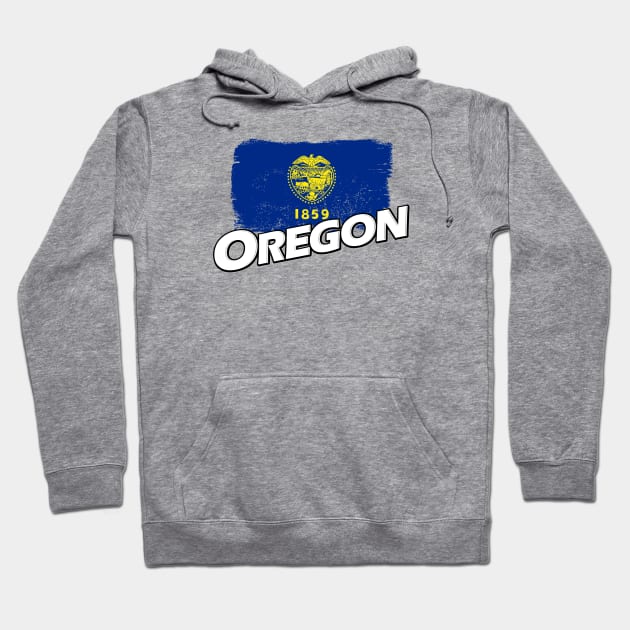 Oregon flag Hoodie by PVVD